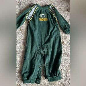 Green Packers 18 month outfit and sweatshirt